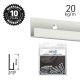 Artiteq Classic Rail White Primer 200cm KIT