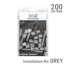 Contour Rail Alu 200cm KIT