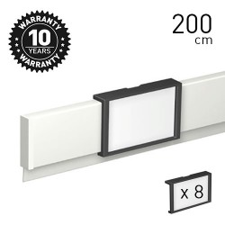 Info Rail 'me' White 200cm