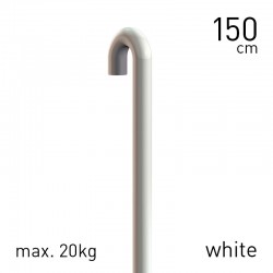 Rod Steel 3mm White 150cm