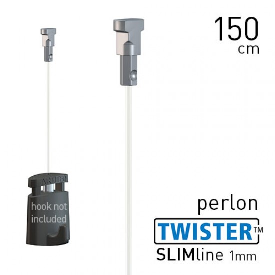 Artiteq Twister Slimline 1mm Perlon 150cm