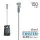 Artiteq Twister Slimline 1mm Steel 150cm