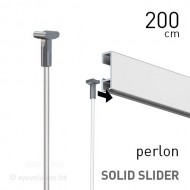 Solid Slider 2mm Perlon 200cm