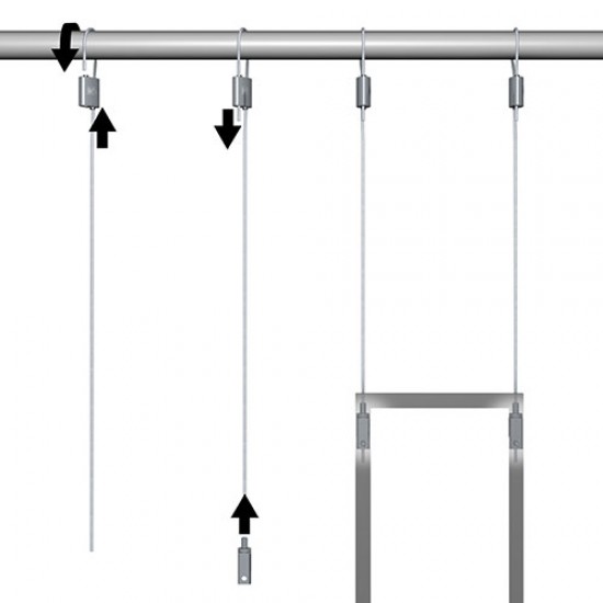 Artiteq Loop Hanger Set for Aluminium Frames - 5pcs