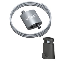 Loop Hanger + Steel Cable & Micro Grip Slimline Set 